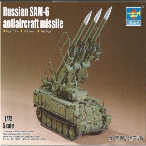 Сборная модель САУ SAM-6 Antiaircraft Missile