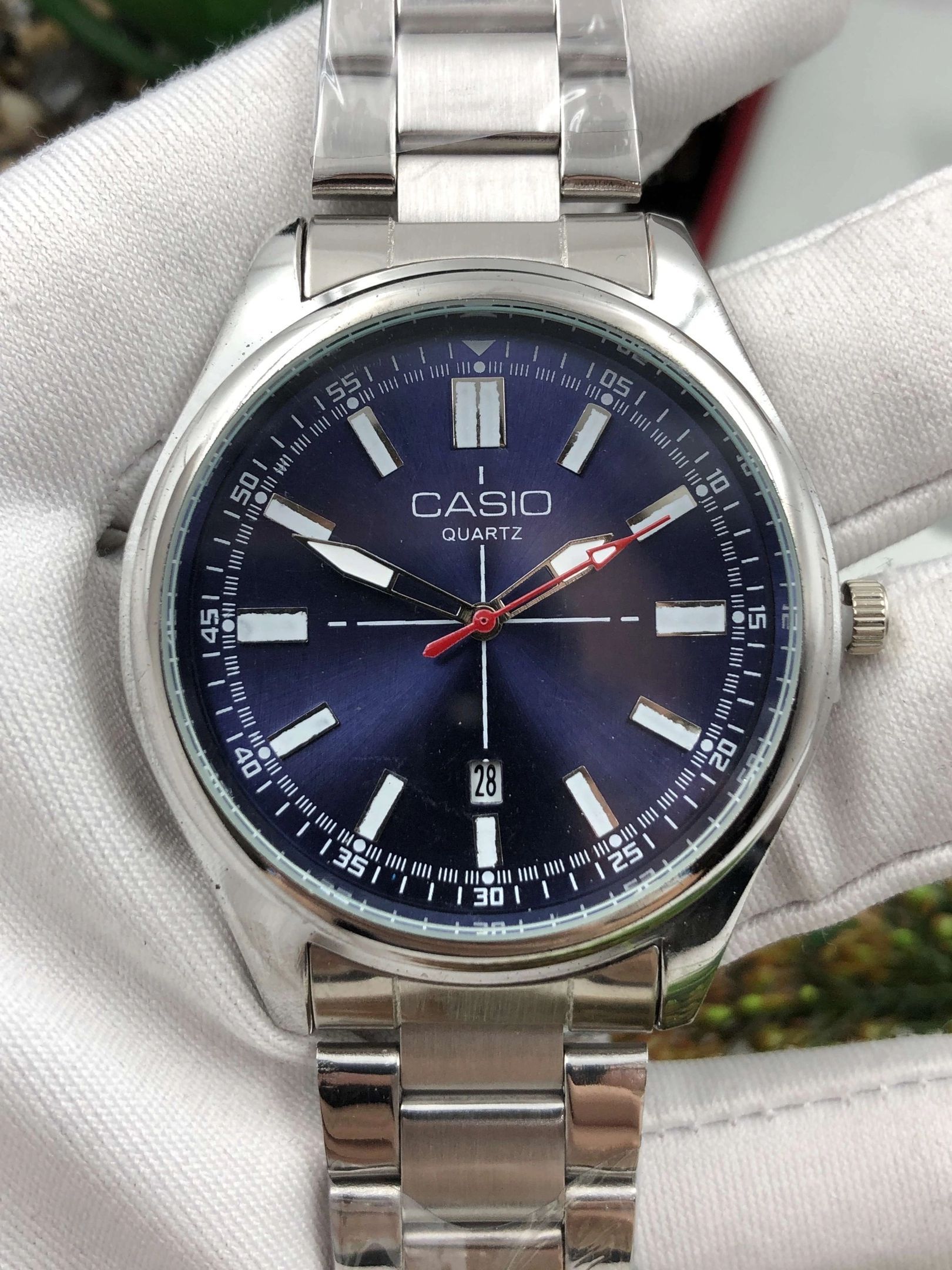 Мужские часы CASIO QUARTZ 40мм Японские с гарантией