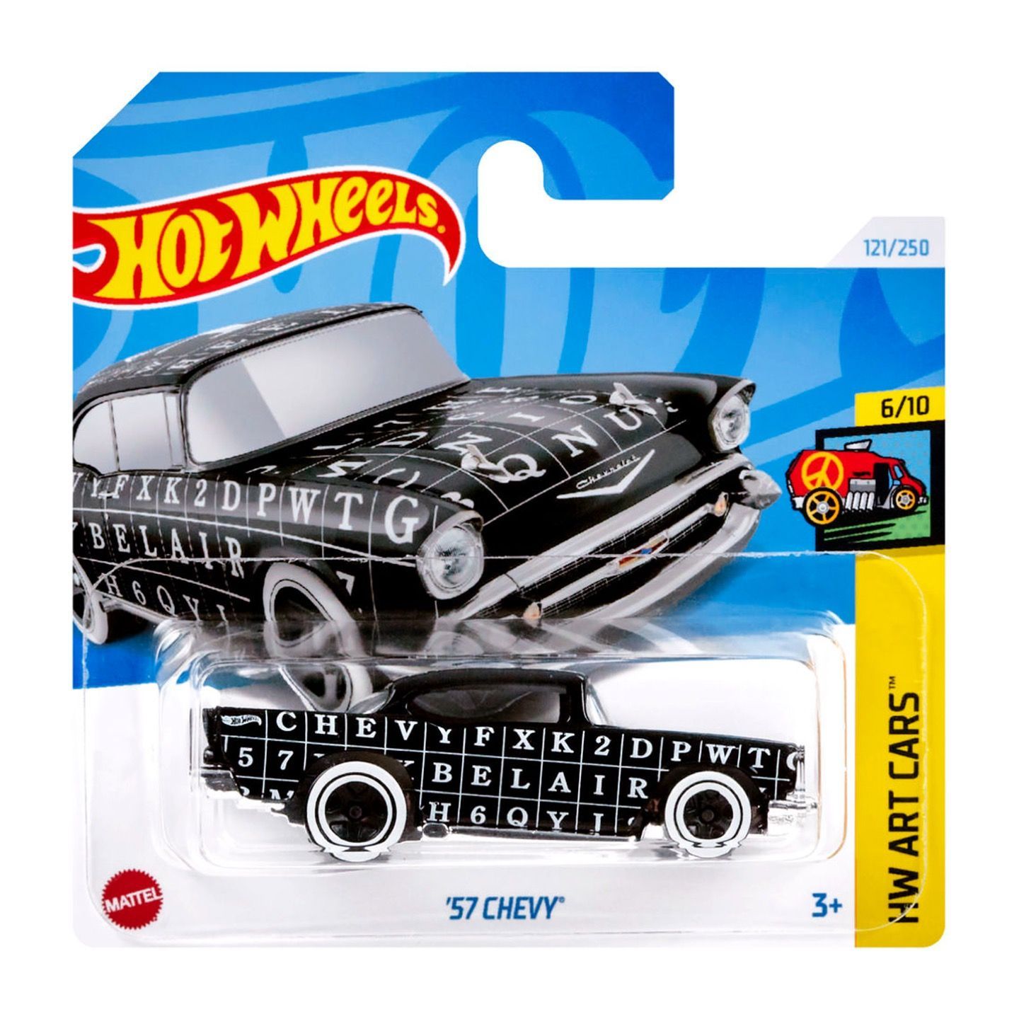 HTB75 Hot Wheels машинка металлическая игрушка коллекционная масштабная модель 57 Chevy Кейс 2024