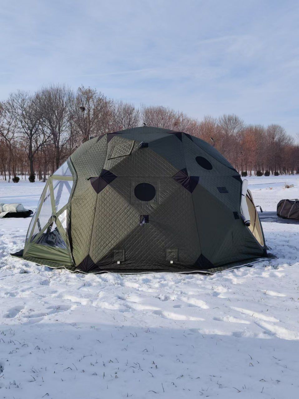 Палатка для рыбалки 6-местная BLAU SEE Z-arctica-220V2 купить c доставкой на OZON по низкой цене (1765219263)