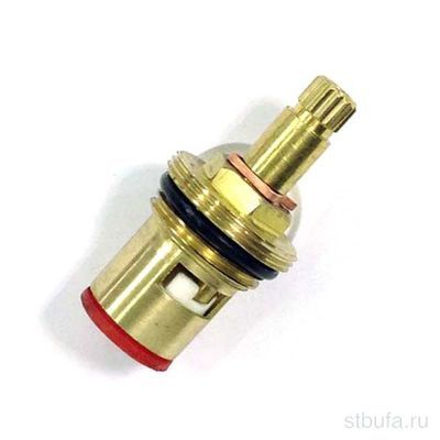 Кран-букса керамическая 1/2" 20 шлицов удлиненная 2 резьбы PSM-1292-20 (500)