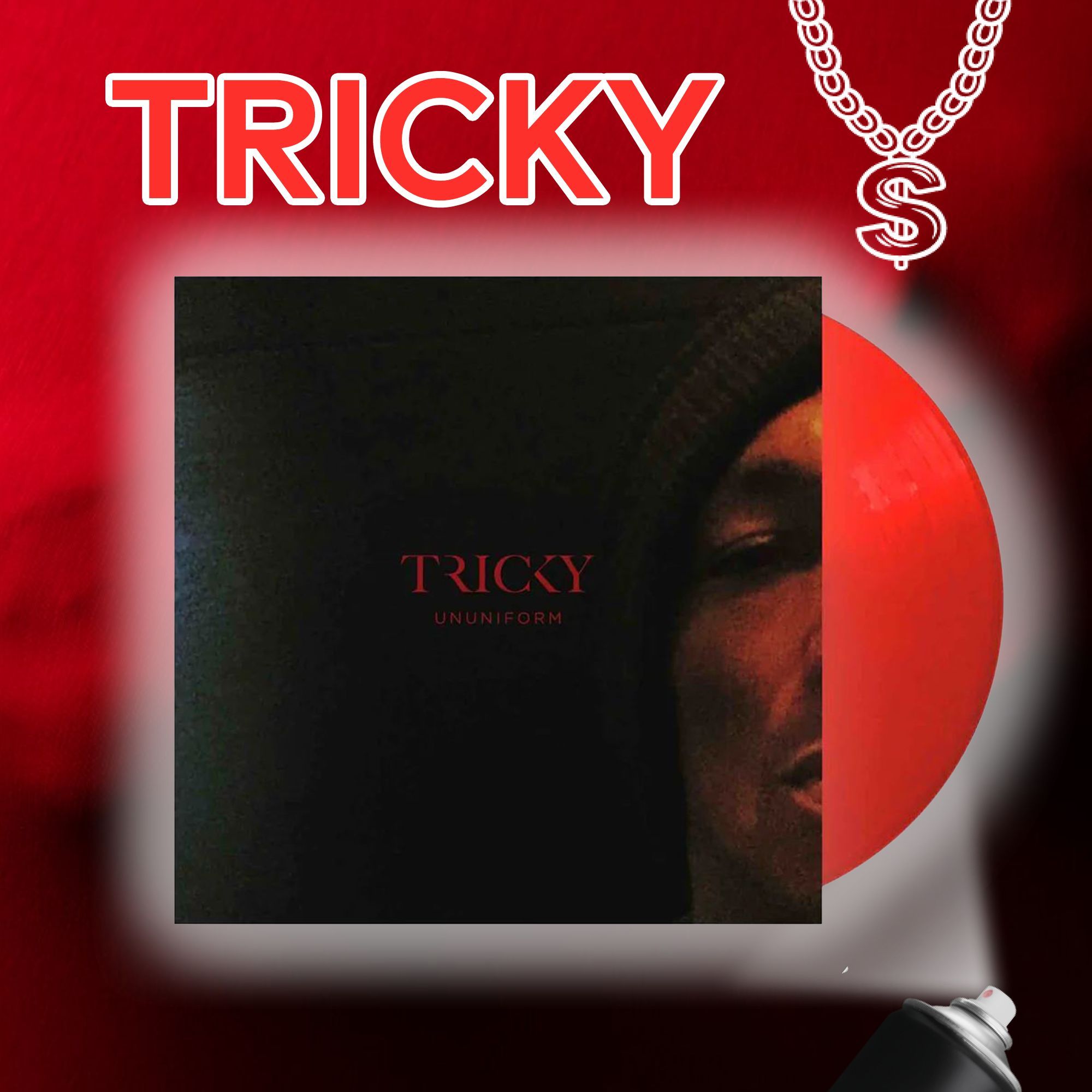 Виниловая пластинка Tricky - Ununiform LP (Red)