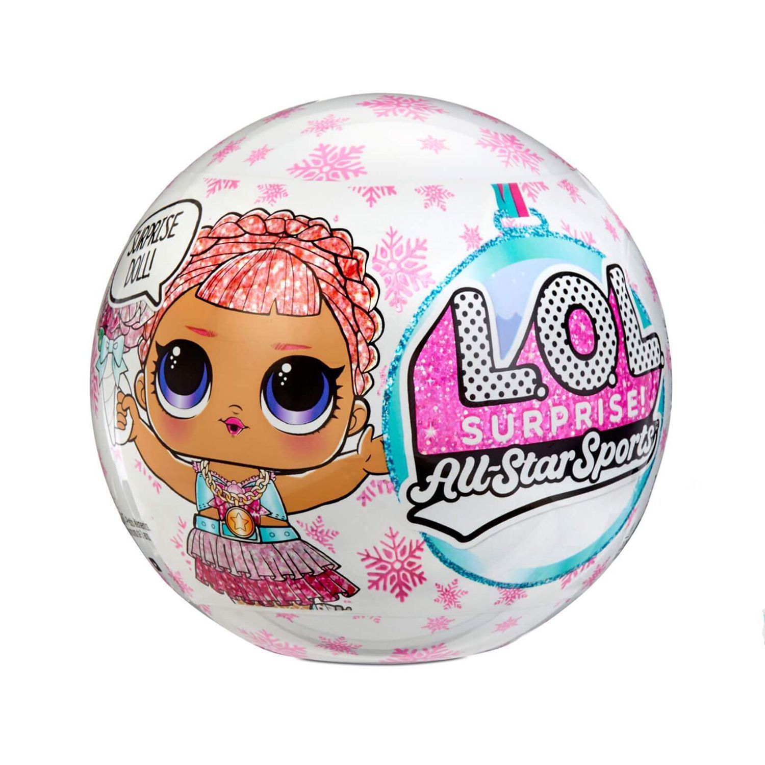 Игрушка в шаре L.O.L. Surprise Surprise All Star Sports Winter Games в непрозрачной упаковке (Сюрприз) 577843EUC