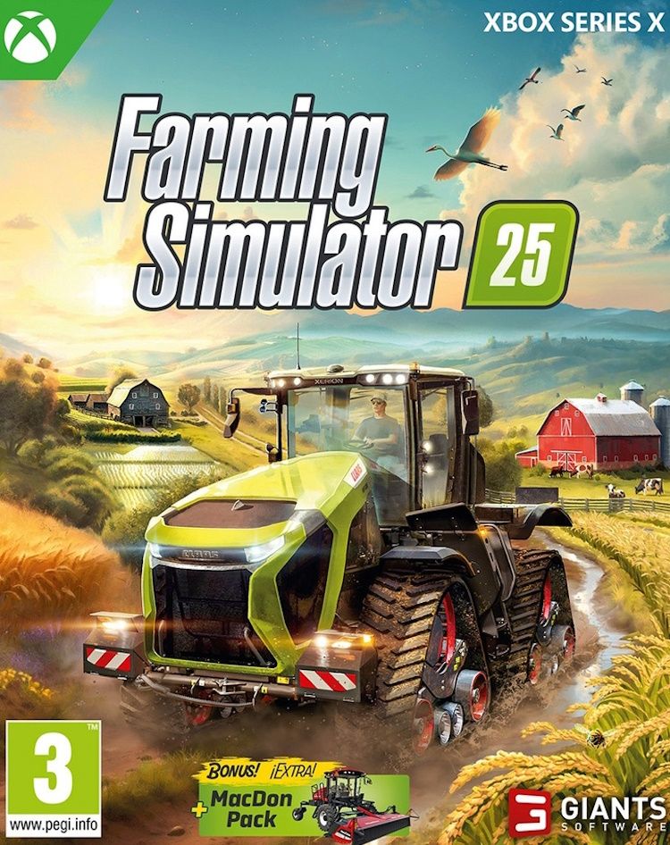 Игра Farming Simulator 25 Русская (Xbox Series, Русские субтитры)