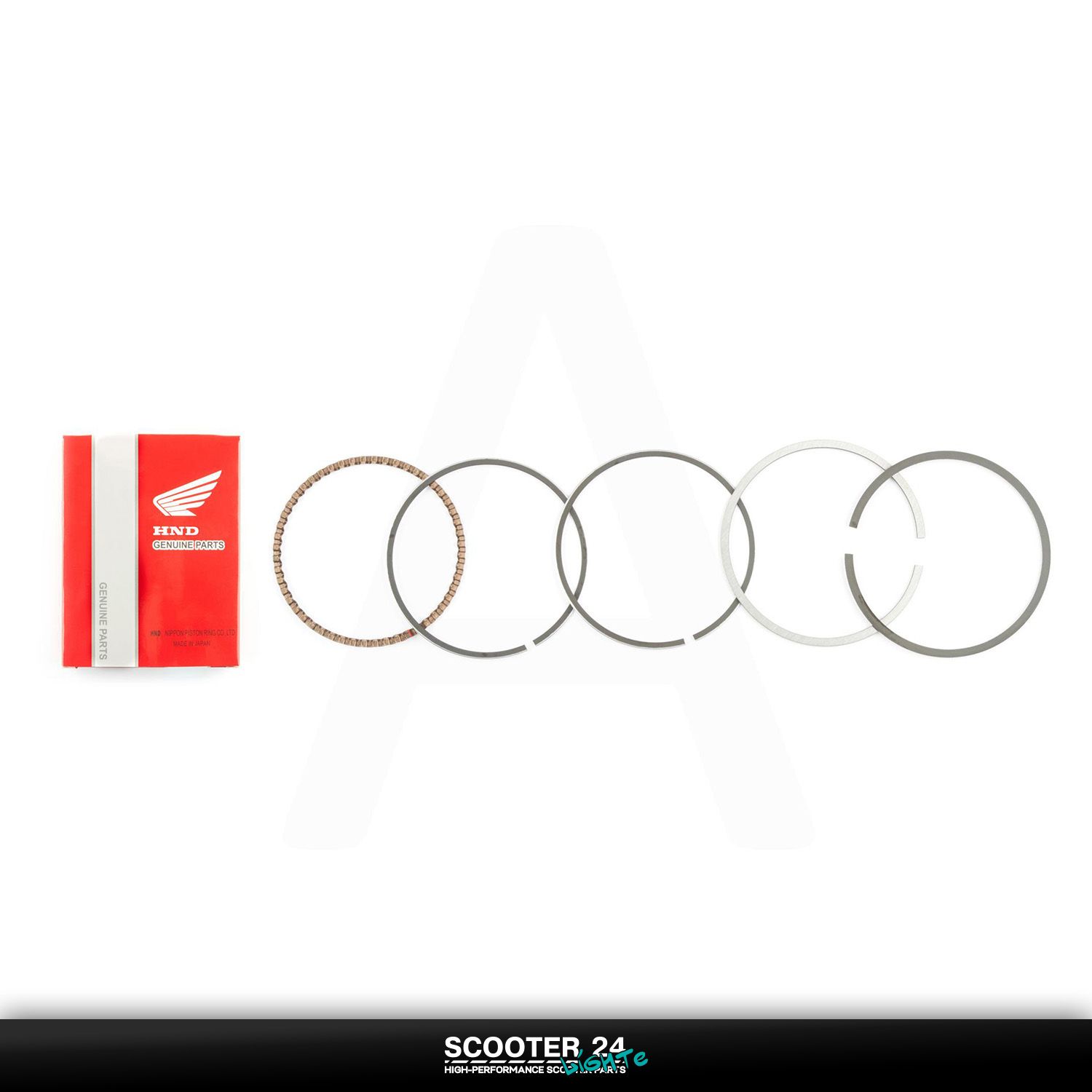 Кольца на мотоцикл 4T CB/CG 62 /00 мм (150/175 cc STD) "HONDA"