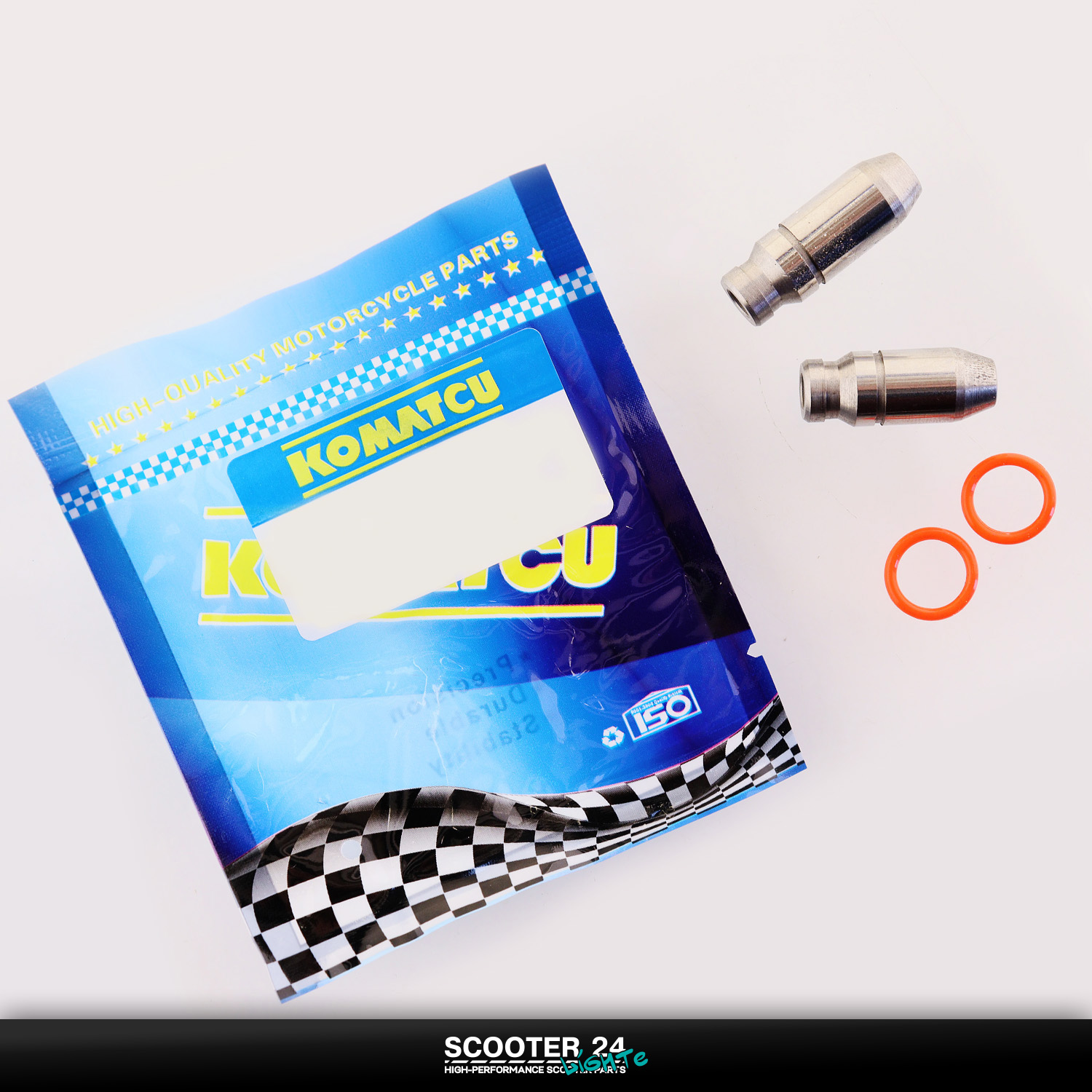 Направляющие клапанов (пара) Yamaha YBR 125 "KOMATCU" Ямаха Юбр