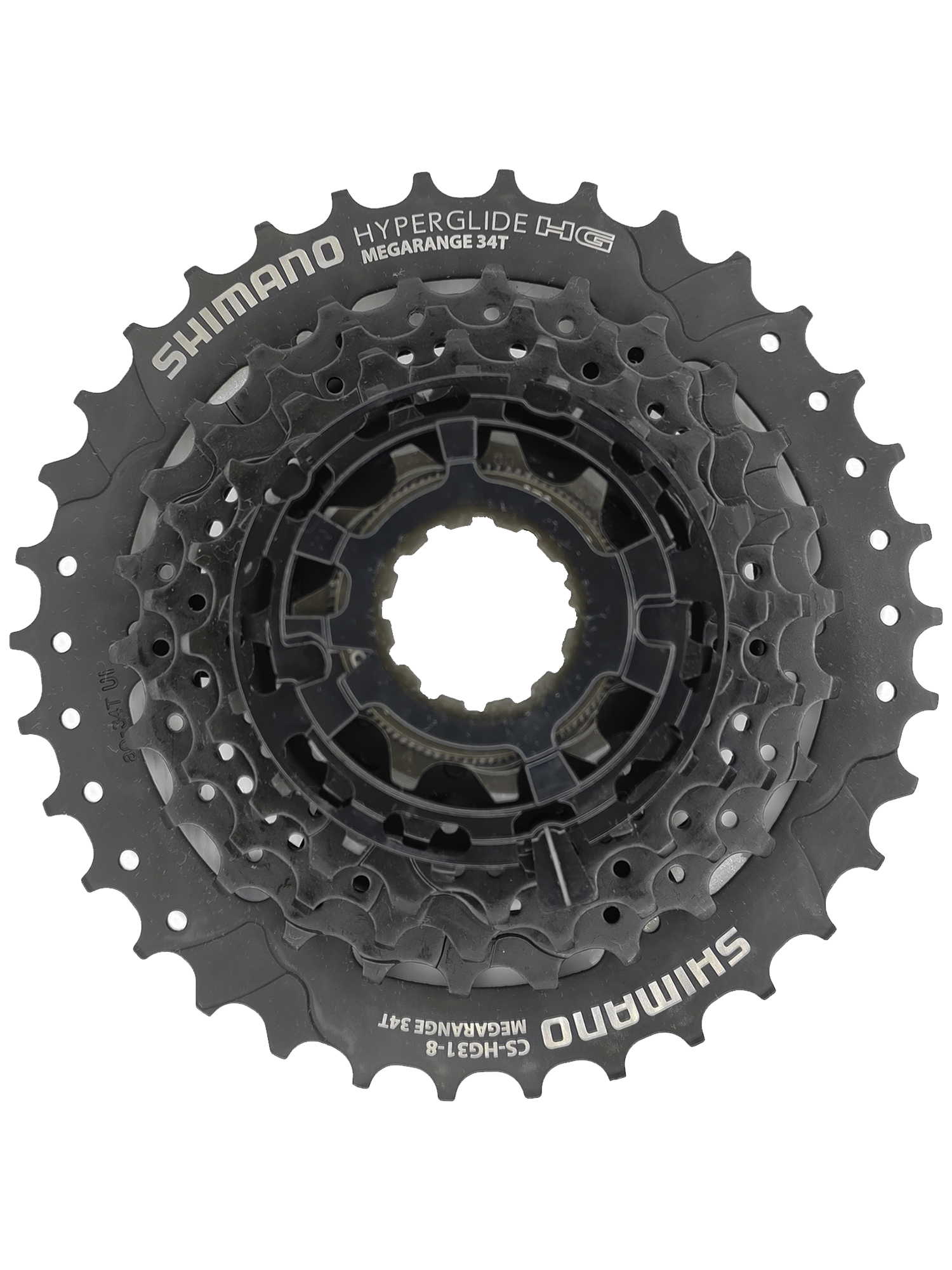 Shimano Кассета звезда задняя HG31, 8 скоростей, звезды 11-34, черная — Товары для велоспорта — фото 2