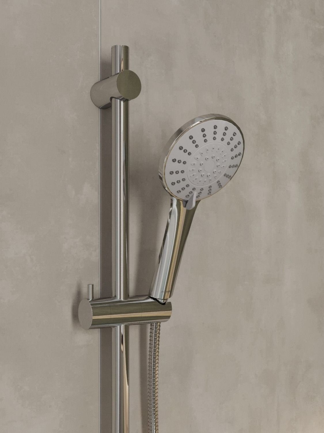 Фото товара на маркетплейсе ozon Лейка для душа, 5 режимов, Ideal Spa, Milardo, ILS5FCRM18