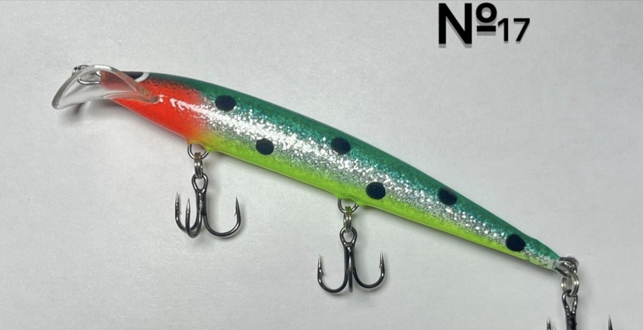 Воблер 11 см, плавающий, глуб до 2-2,5 м