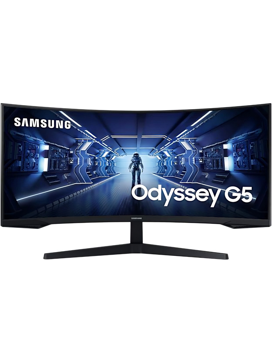 Samsung34"МониторOdysseyG5C34G55TWWI,черный
