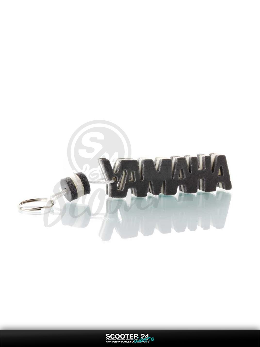 Брелок YAMAHA "SALO" (каучук, белый) на мотоцикл мопед и скутер / эндуро / питбайк
