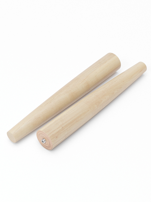 Фото товара на маркетплейсе ozon Ножки для тумбы в ванную (для коллекции тумб Oxford Neo), 2 шт, массив бука, 30 см, бук светлый, IDDIS, Optima Home, OPH30V1i96