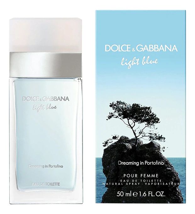 DOLCE&GABBANA Light BLUE Dreaming Portofino Женская туалетная вода 50 мл DOLCE&GABBANA Light BLUE купить
