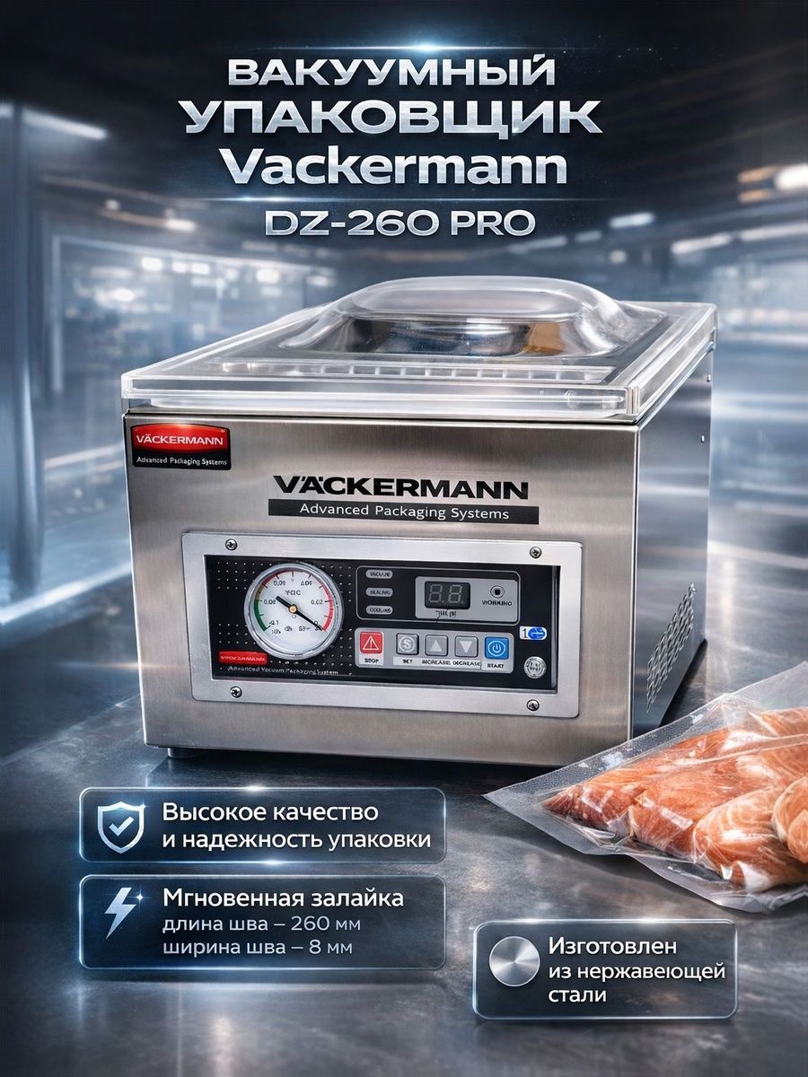 Вакуумный упаковщик DZ-260 PRO