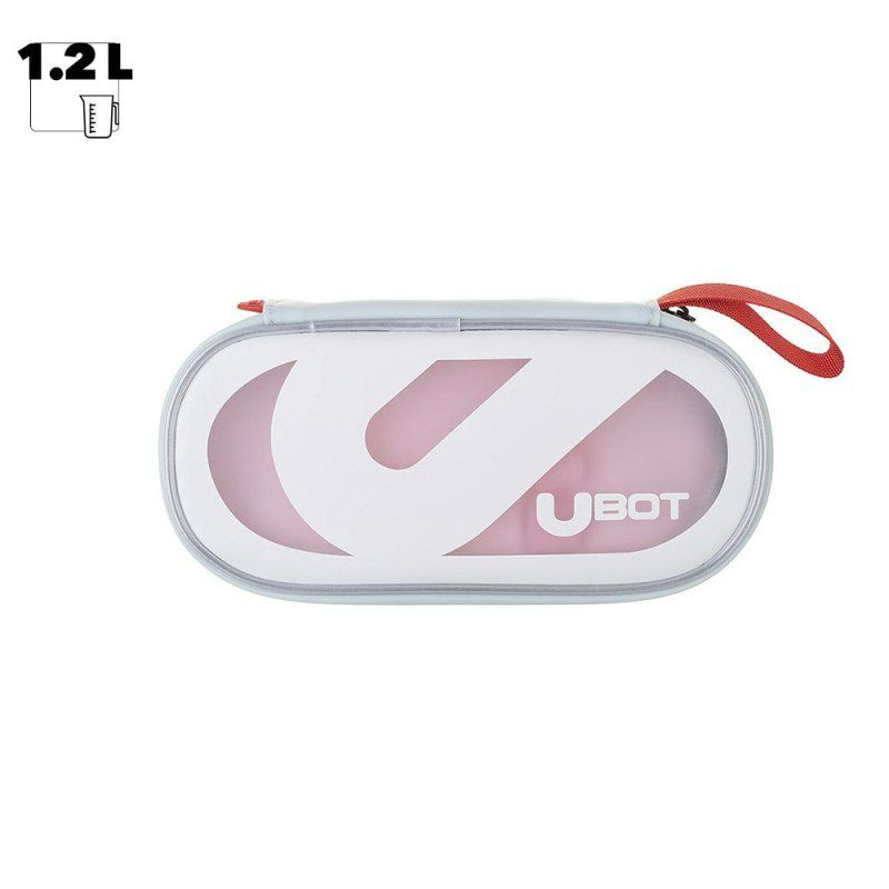 Пенал школьный Xiaomi UBOT Children's Pen Bag 1,2L на молнии (голубой/розовый)  #1