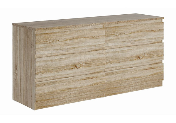 Комод НОНТОН МАЛЬТА 6 ящиков 160х76, 160.3x48x76.4 см, 6 ящ. - купить ...