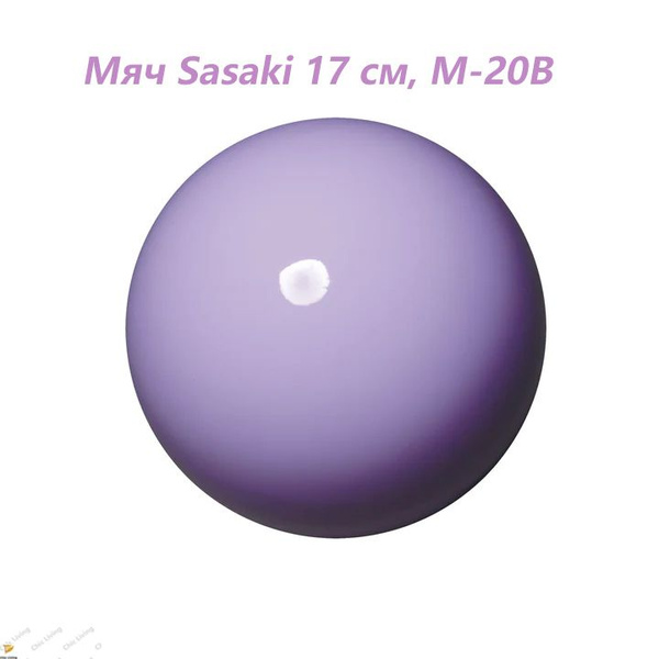 Мяч для гимнастики SASAKI, 17 см, сиреневый - купить по низкой цене с ...