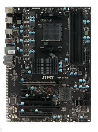 Материнская плата MSI 970A-G43 PLUS купить по низкой цене с доставкой и ...
