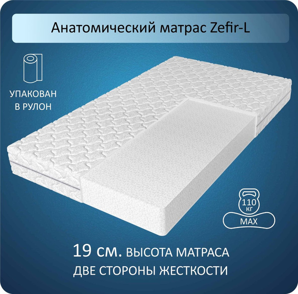 Матрас Altezza Zefir L_190, Беспружинный, 80 - купить по выгодной цене ...