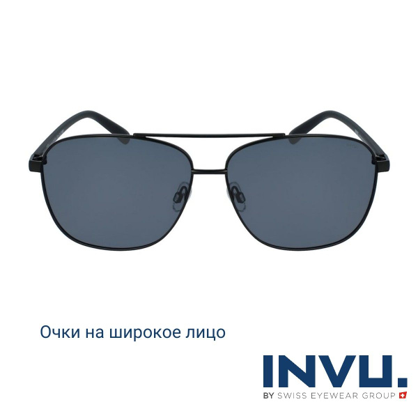 INVU Очки солнцезащитные мужские B1008A на широкое лицо - купить с ...
