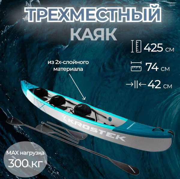KROSTEK Байдарка - купить с доставкой по выгодным ценам в интернет ...
