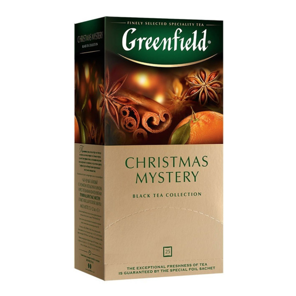 Чай черный Greenfield Christmas Mystery 25 пакетиков - купить с ...