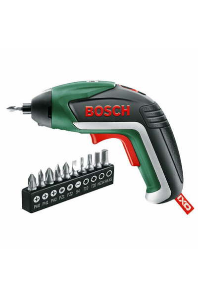Bosch Беспроводная дрель-шуруповерт Li-ion Ixo V с угловым насадкой и ...