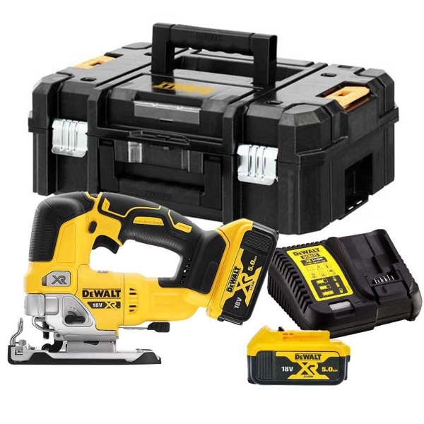Лобзик DeWalt DCS334 DCS334P2 - купить с доставкой в интернет-магазине ...