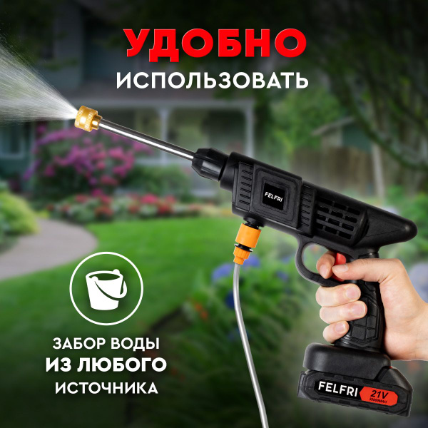 Портативная минимойка для авто - купить в интернет-магазине OZON с ...