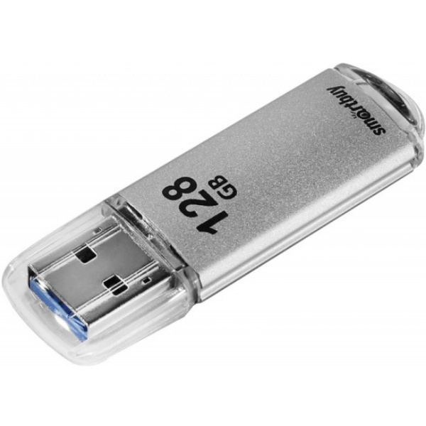 USB-флеш-накопитель SmartBuy 128-gb-smartbuy-v-cut-silver 128 ГБ ...