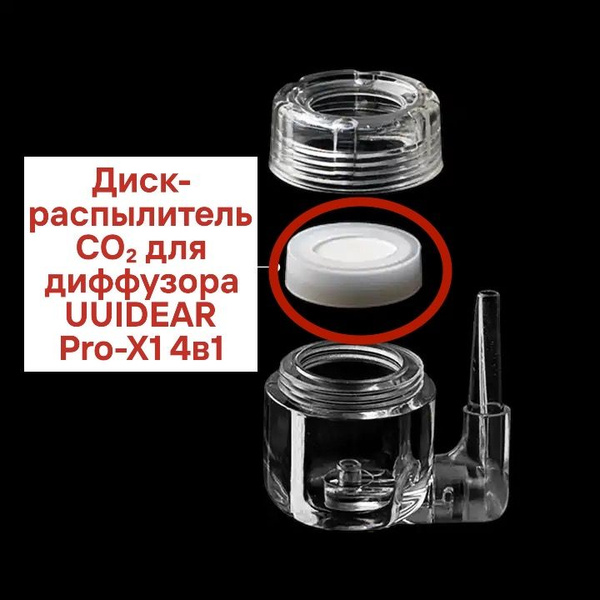 Керамический диск-распылитель СО2 для диффузора UUIDEAR Pro-X1 4в1 ...