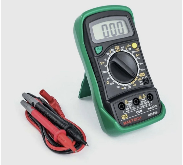 Универсальный цифровой мультиметр MASTECH с прозвонкой для теста диодов ...
