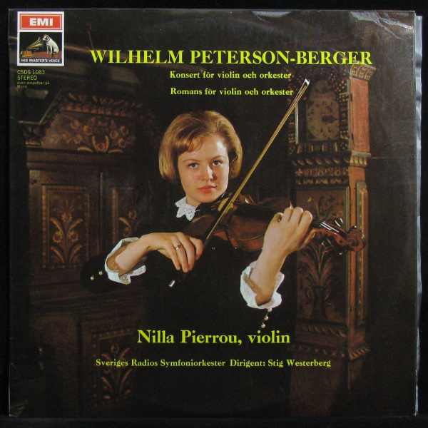 LP Nilla Pierrou - Stig Westerberg - Peterson-Berger: Konsert - Romans ...