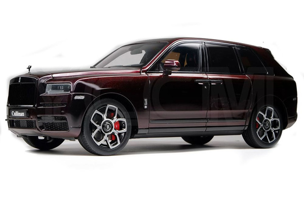 Модель коллекционная Rolls-royce cullinan 2024 dark red / роллс ройс ...