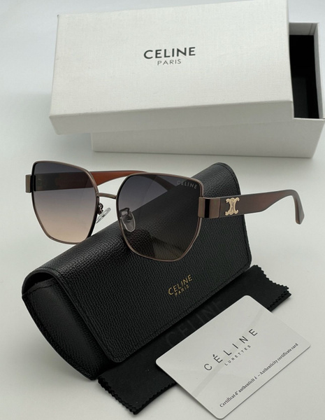 CELINE Очки солнцезащитные - купить с доставкой по выгодным ценам в ...