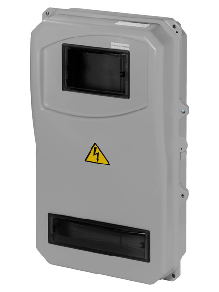 Щит учетно-распределительный для автоматов ЩУРН-П-1ф/3ф-10, пластиковый ...