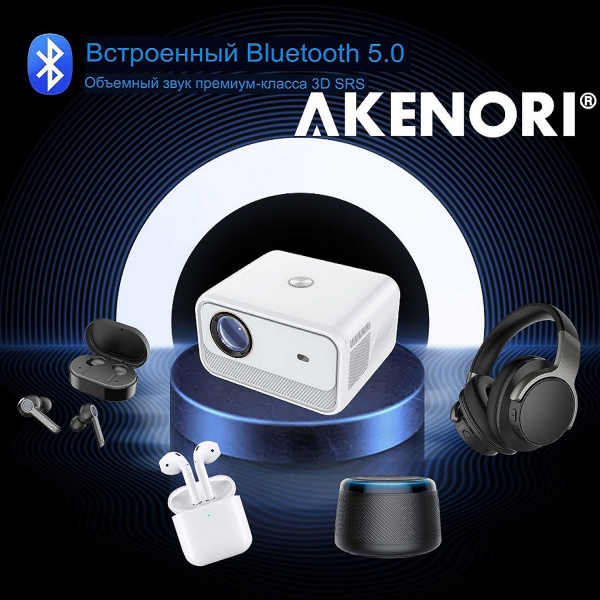 Проектор Akenori для фильмов вамву купить по доступной цене с доставкой ...