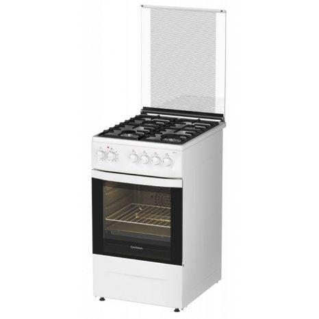 Плита электрическая Darina 1D1 КМ 241 311 W белый/черный (стеклянная ...