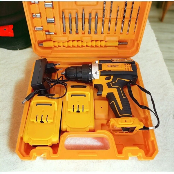 Дрель-шуруповерт MAGNET М28_23.99, 23.99 Вт - купить по низкой цене в ...