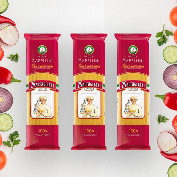 Макароны Maltagliati Spaghetti / Мальтальяти спагетти №004, 450 г ...
