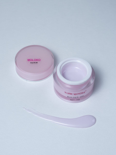 Гель для наращивания молочный moloko серия Premium - купить с доставкой ...