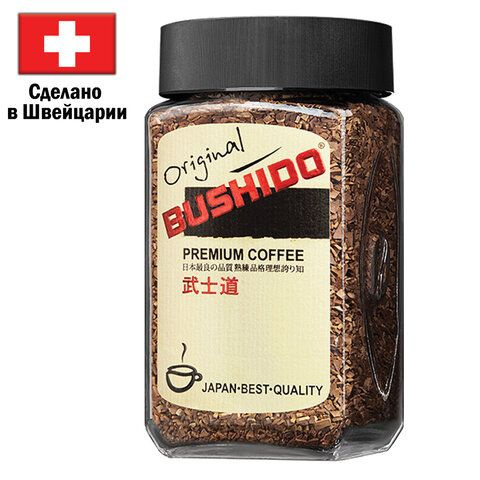 Кофе растворимый BUSHIDO "Original" 100 г, стеклянная банка ...