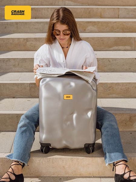 CRASH BAGGAGE Чемодан Поликарбонат 55 см - купить с доставкой по ...