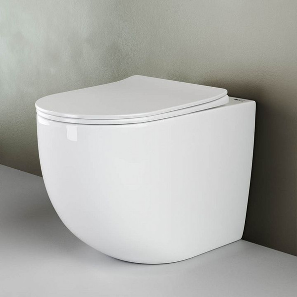 Приставной унитаз Ceramicanova, направление выпуска: Горизонтальное (в ...