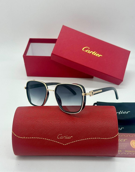 Cartier Очки солнцезащитные - купить с доставкой по выгодным ценам в ...