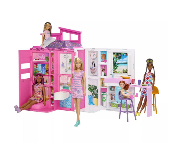Barbie HRJ77 кукольный домик Барби - купить с доставкой по выгодным ...