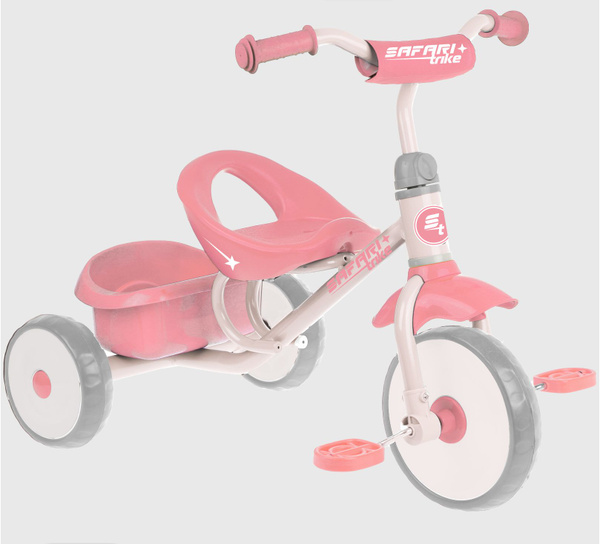 Детский велосипед, трехколесный, ТМ SAFARI TRIKE трехколесный, розовый ...