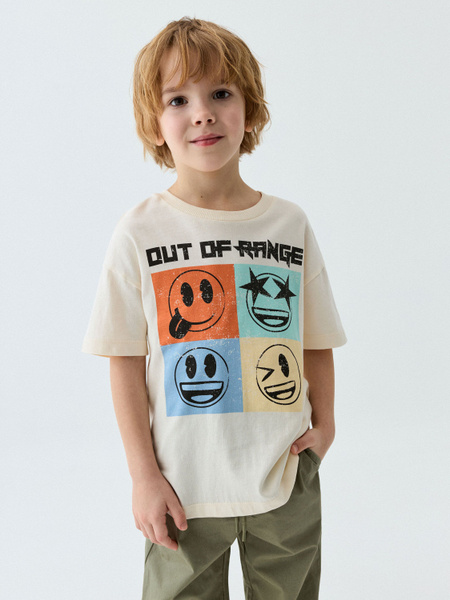 Футболка Sela, размер 92, цвет белый, 100% Хлопок - купить по выгодной ...