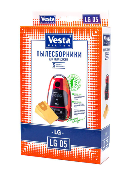 LG05 Мешки для пылесоса LG Turbo Extra - 5 шт. - купить с доставкой по ...