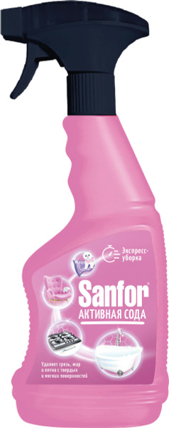 Универсальное чистящее средство для уборки поверхностей дома SANFOR ...